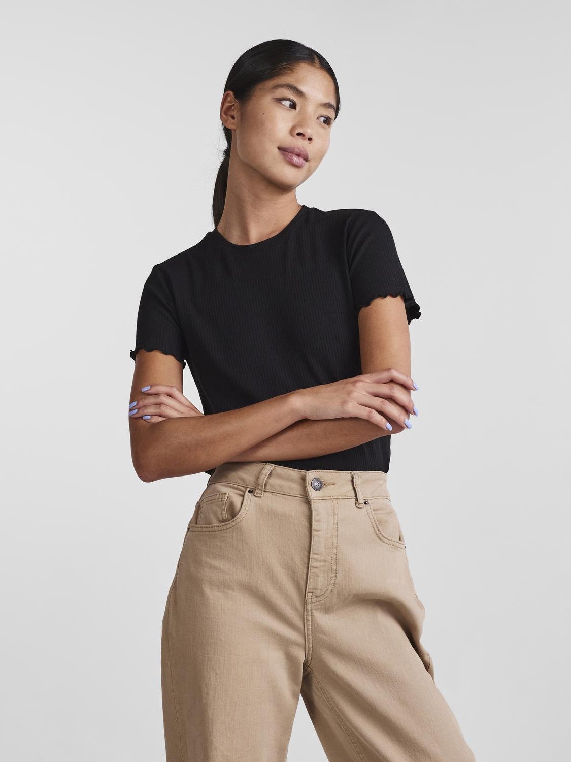 PCNICCA T-Shirt - Black - VERO MODA & VILA Bergvik